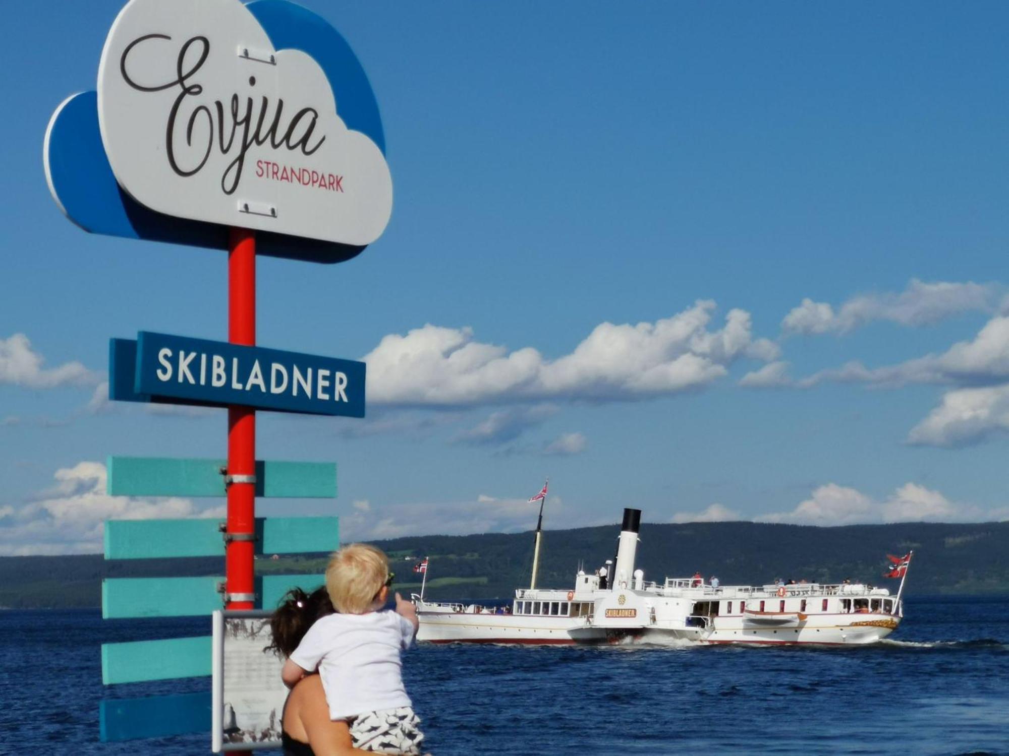 Отель Idylliske Evjua Ved Mjosa Skreia Экстерьер фото